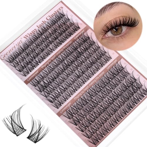 C Curl Wispy Lash Clusters 12-16MM by Geeneiya