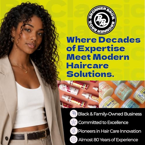 Bronner Bros Argan Oil & Coconut Super Gro Conditioner 6 oz