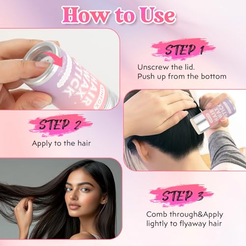 Hair Wax Stick 4-in-1 Styling Tool Kit for Women