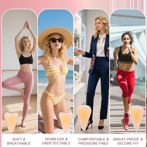 Camel Toe Concealer Pads - 5 Pack Invisible Adhesive Covers