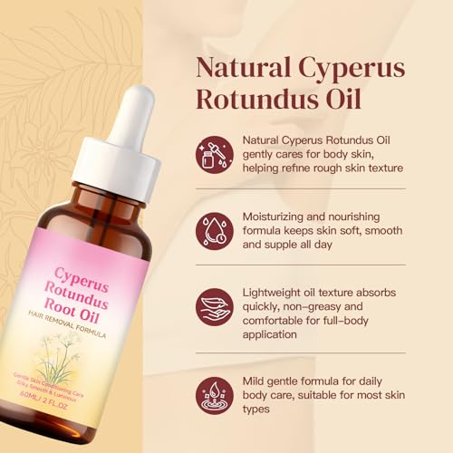 Cyperus Rotundus Oil for Post Hair Removal & Skin Care
