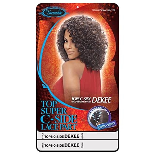 TOPS C DEKEE (C3000) - Vanessa Synthetic Lace Front Side Part Wig