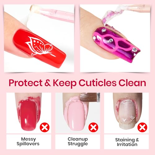 Beetles Liquid Latex for Nails 15ml Peel-Off Cuticle Guard