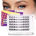 Self-Adhesive Manga Lash Clusters - Pre-Glued D-Curl 10-14mm