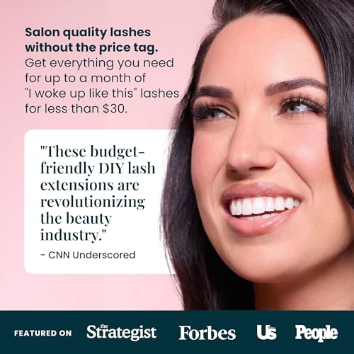 FlutterHabit Underlash Extensions 2 Pair, 6-14mm Cat Eye Lash Clusters