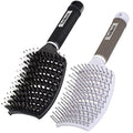 Boar Bristle Hair Brush Set – Detangler & Styling Brushes
