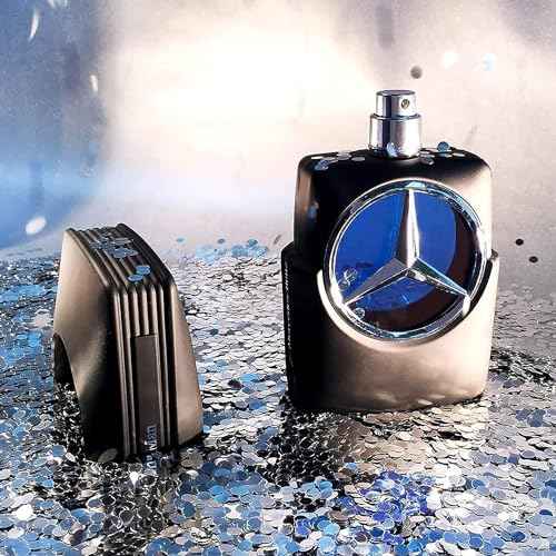 Mercedes-Benz Man - Elegant Fragrance With Sensual, Floral, Woody Notes - Mesmerize The Senses With Original Luxury Men’s Eau De Toilette Spray - Endless Day Through Night Scent Payoff - 3.4 Oz