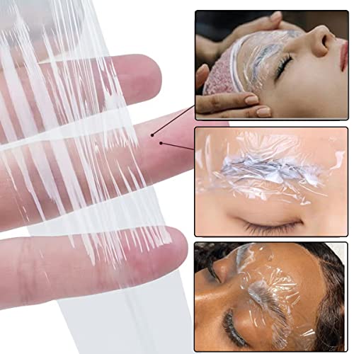 Eyebrow Tattoo Plastic Wrap with Cutter - 2 Pack Microblading Film