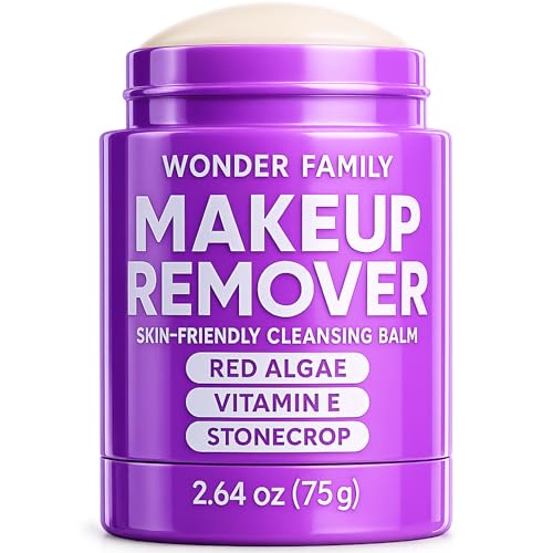 Makeup Remover Cleansing Balm ? Travel Size Face Wash & Make Up Eraser for Sensitive Skin & Eyes ? Oil Free Facial Cleanser ? Waterproof Mascara Remover, Alternative to Wipes & Liquid, Micellar Water