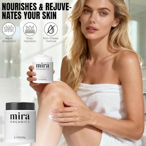 Mira Relief Repair Lotion, Deep Moisturizing, Fast-Absorbing, Non-Greasy Formula, Magnesium & Arnica Body Lotion