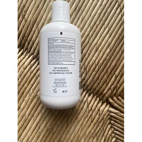 Ayur-Medic Resurfacing Toner ? Gentle Facial Exfoliator That Hydrates Skin and Promotes a Fresh, Radiant Complexion, 8 oz