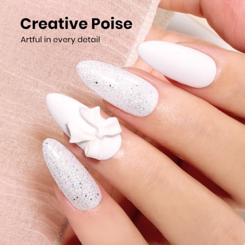 Beetles White Gel Polish 15ml - Creme White (A) French White - 219