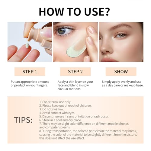 Color Changing Foundation with Centella – Green Tinted CC Cream