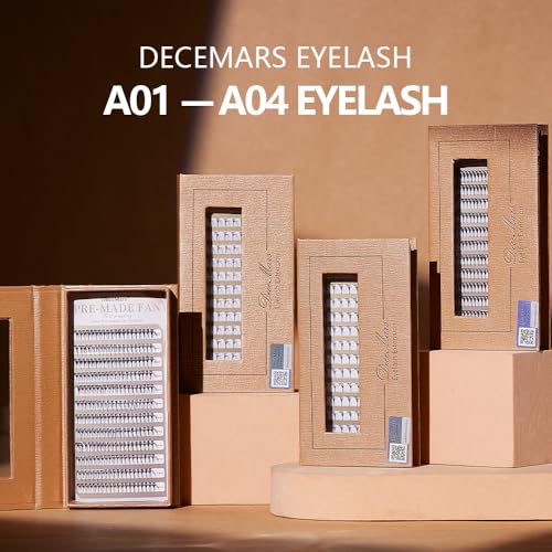DeceMars Anime Wispy Eyelash Extensions - Spire Feather Lashes