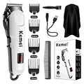 KEMEI Professional Cordless Hair Clipper for Men