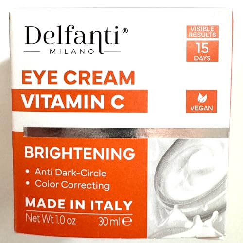 Delfanti-Milano ? VITAMIN C EYE CREAM ? Fast Result ? Vegan ? Made in Italy