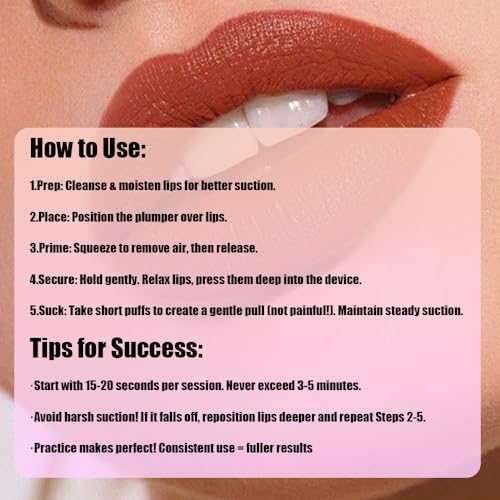 Fish Lip Plumper Suction Tool | Silicone Lip Enhancer