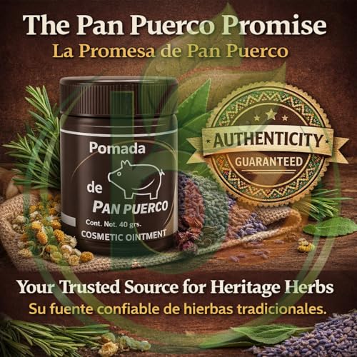 Pomada de Pan Puerco (Cosmetic Ointment) 40g - Spinen - Made in Mexico