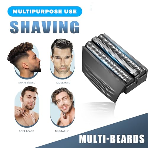 Shaver Replacment Heads,Shaver Replacment Foil Compatible with Remington TITANIUM-X Flex & Pivot Foil and Cutter F5800 & F7800 (1 Packs)