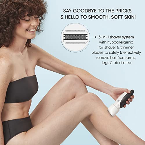 Conair GIRLBOMB Shaver for Women and Body Buffer, Wet/Dry, Lithium Ion Rechargeable