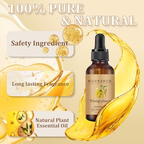 Ylang-Ylang Essential Oil 1 Fl Oz - Pure Diffuser & DIY
