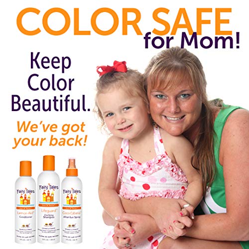 Fairy Tales Swim Shampoo 32oz and Conditioner 32oz for Kids | Made with Natural Ingredients in the USA | Chlorine Removal Swimmer Shampoo and Conditioner | No Parabens, Sulfates, or Synthetic Dyes
