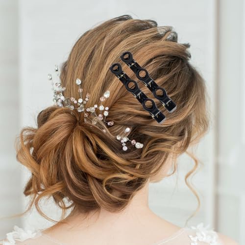 Braided Hair Clips & Headband Set - 6 Piece Styling Accessories