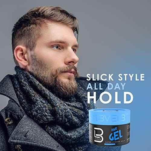 L3 - Hair Gel - Super Strong Hold - Flake Free - Long Lasting Shine - For Men and Women - Level 3 Gel - Add Volume and Texture