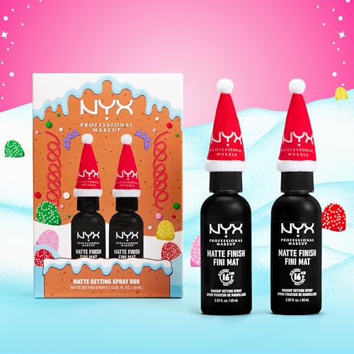 NYX Matte Setting Spray Duo - 16HR Long-Lasting Face Mist