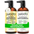 PURA D'OR Anti-Thinning Biotin Shampoo & Conditioner Set, 16oz x2