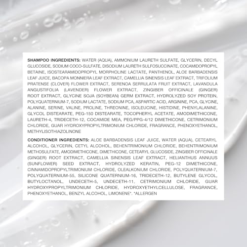 ZENAGEN Revolve Women's Travel Kit | Shampoo + Conditioner for Fine & Visibly Thin Hair, Promotes Thicker Fuller Hair, Plant-Based Formula, Color-Safe, Vegan