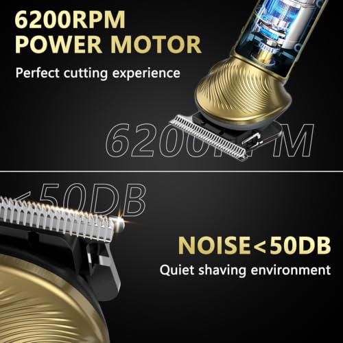 GSKY 6-in-1 Beard Trimmer & Body Hair Grooming Kit for Men