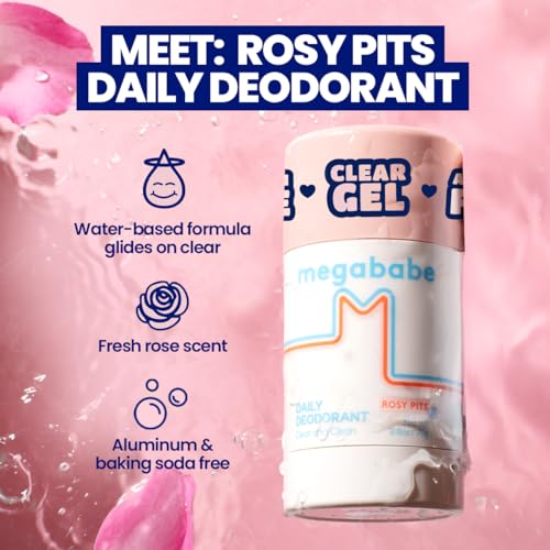 Aluminum-Free Natural Deodorant - 72 Hour Fresh Rose Protection