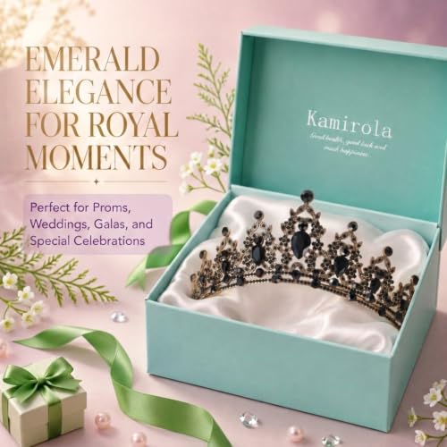 Crystal Bridal Tiaras Crown for Women – Kamirola Wedding & Birthday Accessory