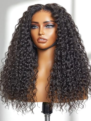 LUVME HAIR All-Day Comfort™ Water Wave 5X5 Deep Lace Front Wigs Human