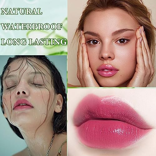 Aloe Vera Color Changing Lipstick Set - 5 Pc Long Lasting Moisturizing Lip Balm