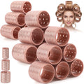 Therwen 18 Pc Aluminum Thermal Hair Rollers Set