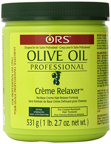 Ors Olive Oil Creme Relaxer Extra Strength 18.75 Ounce Jar (555ml)