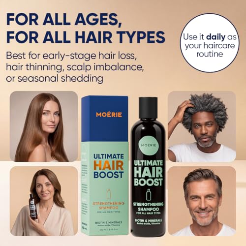 Moerie Hair Growth Shampoo with Biotin & Rosemary
