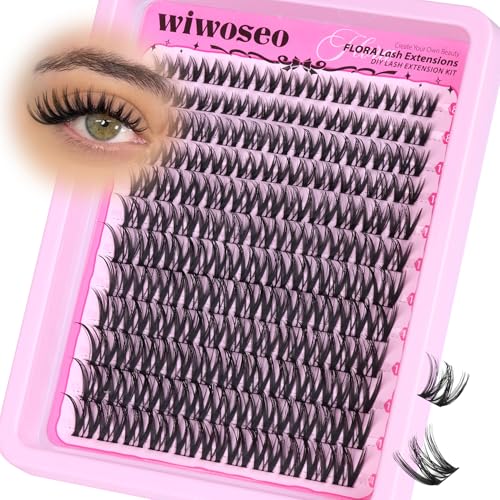 D Curl Wispy Lash Clusters – DIY Eyelash Extensions 8-16mm