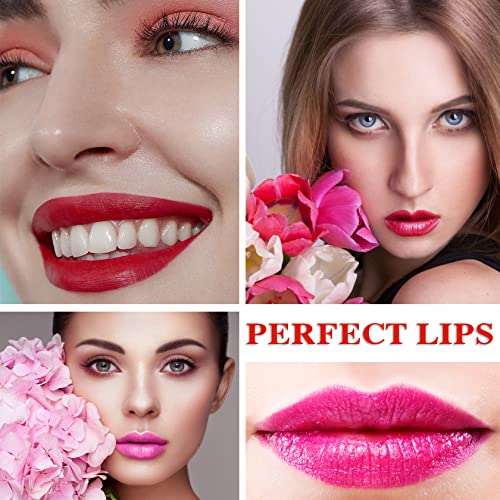 6 Colors Wine Lip Tint Set - Matte Long Lasting Lipstick