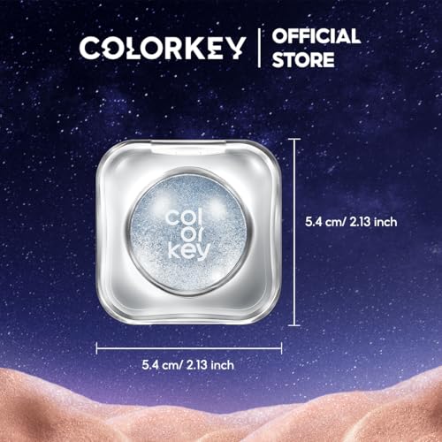 COLORKEY Stardust Diamond Eyeshadow - High-Pigment Shimmer