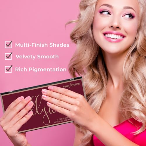 Profusion Cosmetics Hollywood 24 Shade Eyeshadow Palette