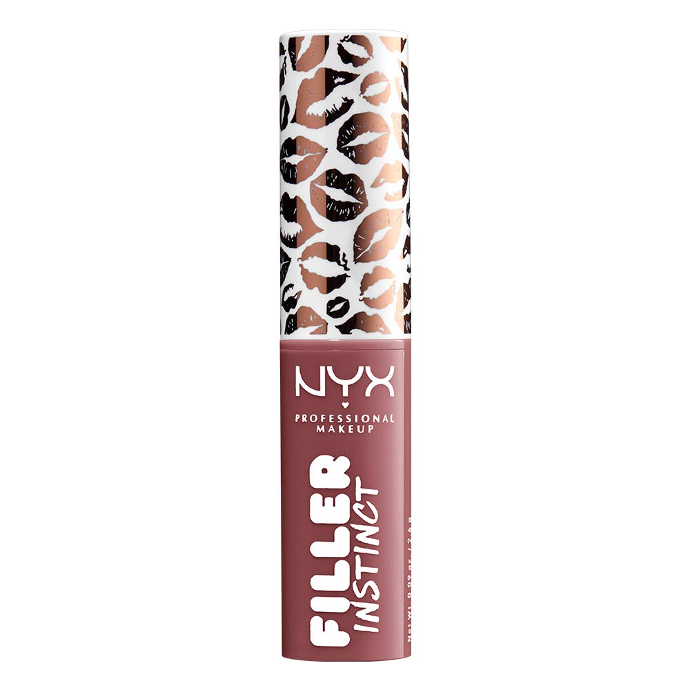 NYX PROFESSIONAL MAKEUP Filler Instinct Plumping Lip Color, Lip Balm - Sugar Pie (Mauve Pink Purple)