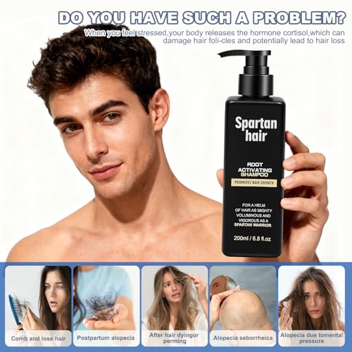 Root Activator Shampoo for Men & Women - Strengthening Formula for Thinning Hair