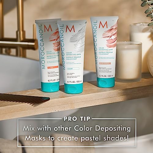 Moroccanoil Color Depositing Mask Clear Hair Treatment for Shine & Color Protection