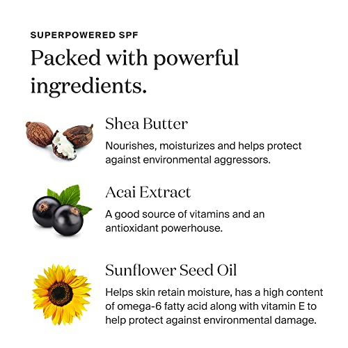 Supergoop! PLAY Lip Balm with Acai - 0.5 fl oz, Pack of 2 - SPF 30 PA+++ Broad Spectrum Sunscreen - Hydrating Honey, Shea Butter & Sunflower Seed Oil - Great for Active Days