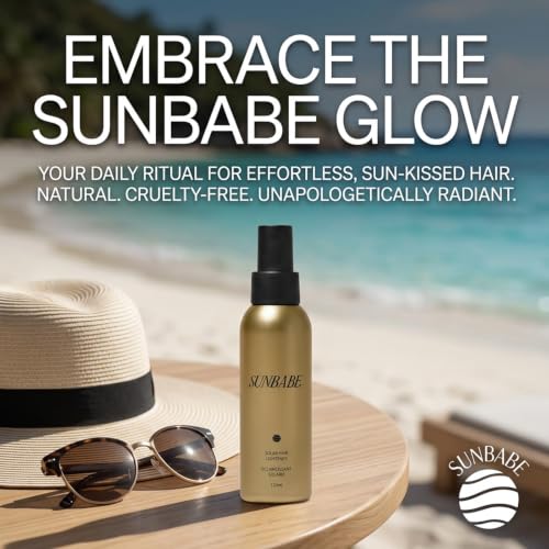 Solar Hair Lightener Spray - Sun-Activated Natural Highlights