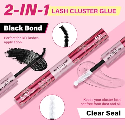 PRO LASHBEAUTY Waterproof Lash Bond & Seal Glue Kit 10ml