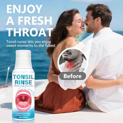 Tonsil Stone Remover Mouthwash, Natural Ingredients & Oral Rinse Liquid to Help Refresh Tonsil Area, Fast Effectively Soothe Dry Mouth & Freshen Breath Tonsil Stone Mouthwash, Smell Fresh